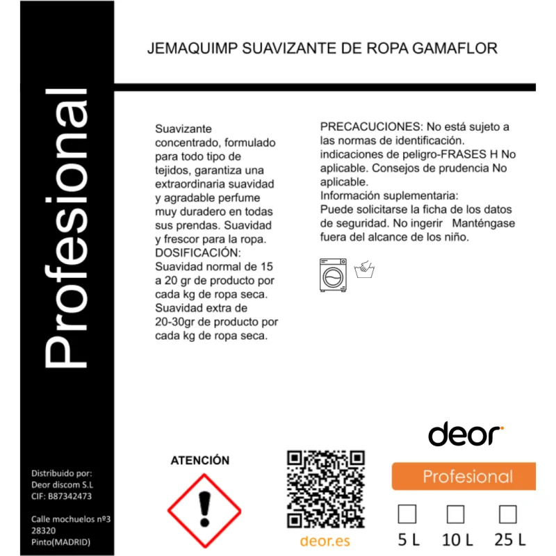 Suavizante de Ropa 5L