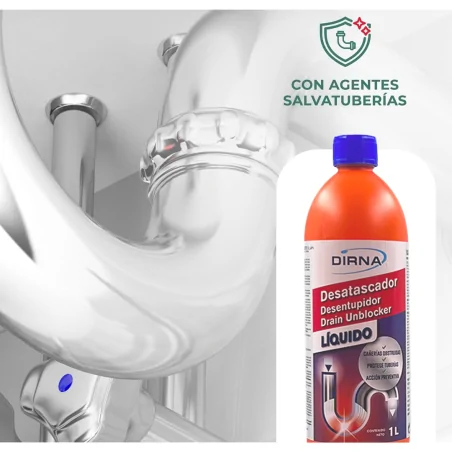 Desatascador Tuberías 1L