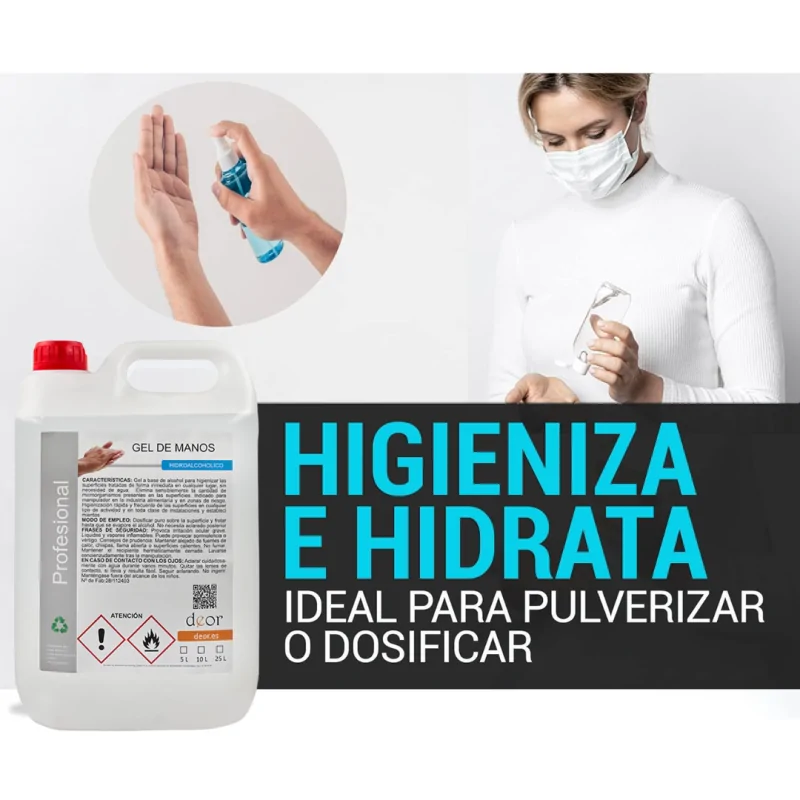 Gel Hidroalcohólico 5L