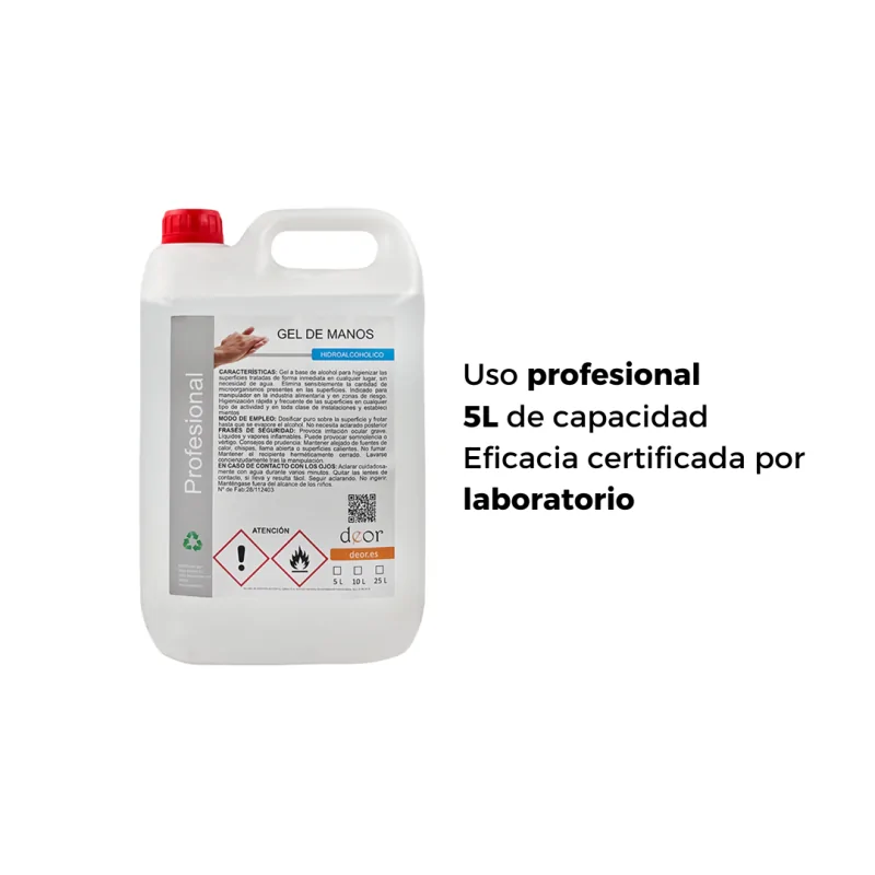 Gel Hidroalcohólico 5L
