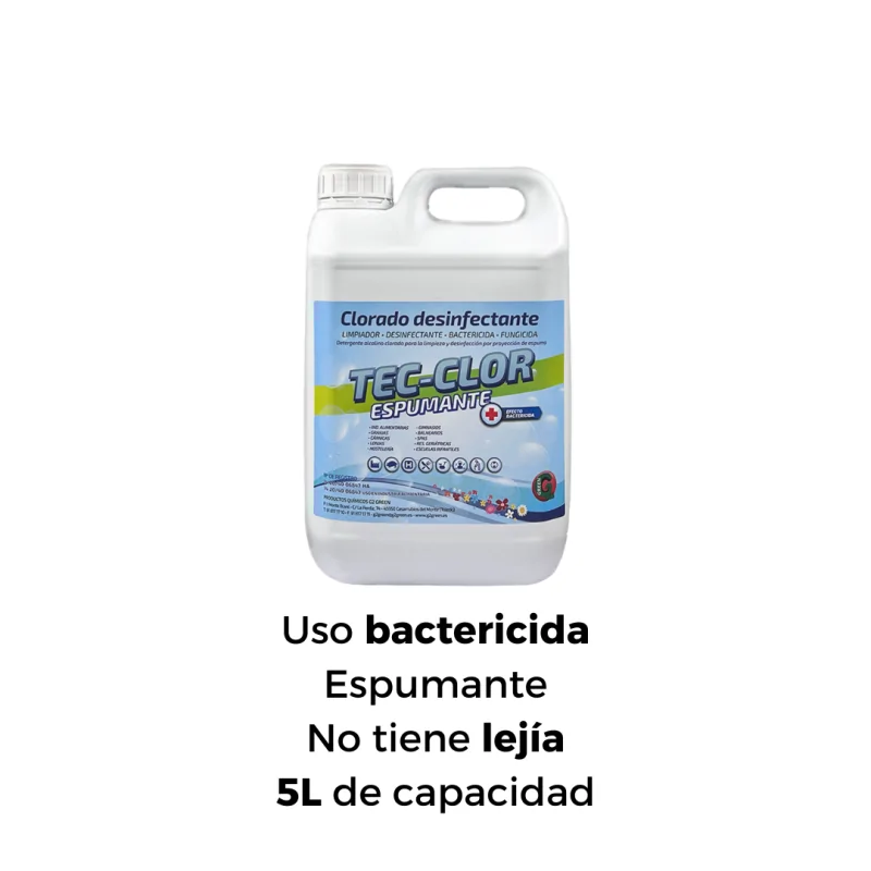 Detergente Clorado Tec-Clor 5L