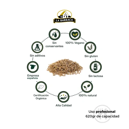 Cominos Molidos 620gr