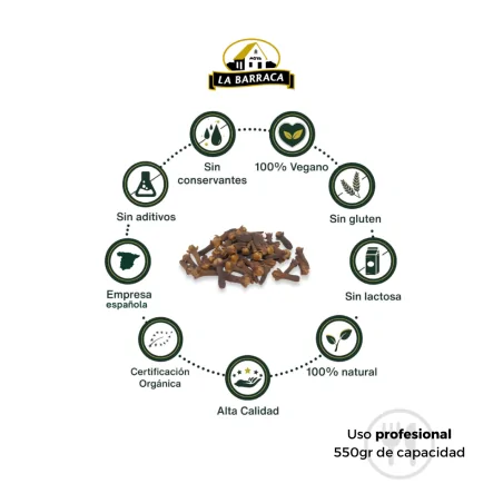 Clavo en Grano 550gr
