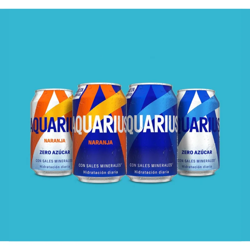 Aquarius Naranja 33Cl 24 Uds
