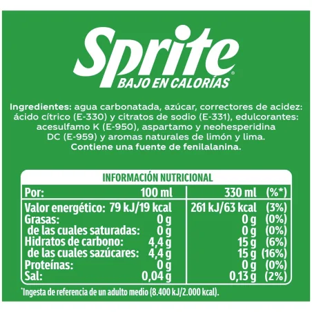Sprite 237Ml 24 Uds