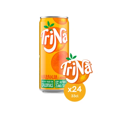 Trina Naranja 33Cl 24 Uds