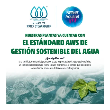 Agua Nestlé Aquarel 0,5L 24Uds