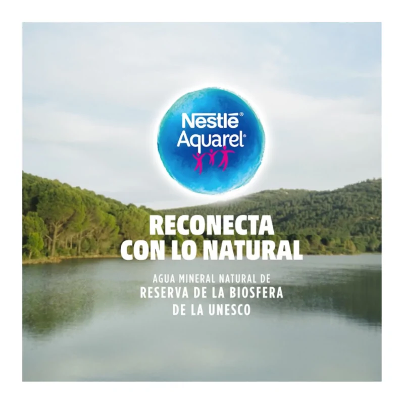 Agua Nestlé Aquarel 0,5L 24Uds