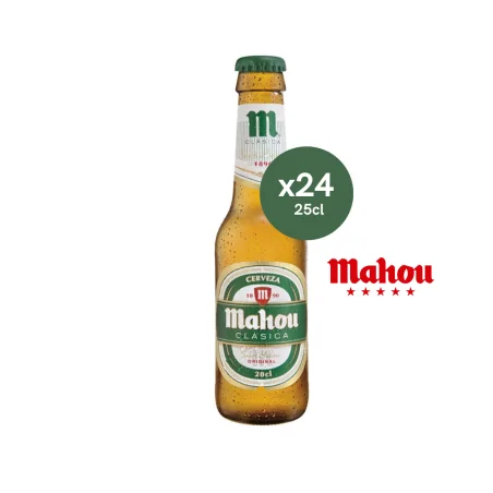 Mahou Botellín Clásica 24Uds