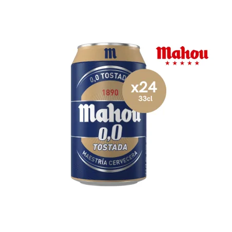 Mahou Tostada 33Cl 24 Uds