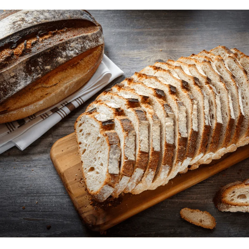 Bolsa de Papel Decorada para Pan 18+7x32