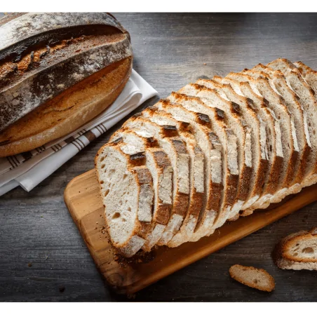 Bolsa de Papel Decorada para Pan 18+7x32