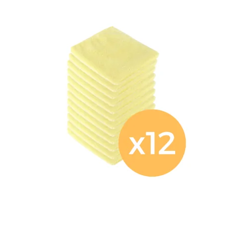 Bayeta Microfibra Amarilla 12uds