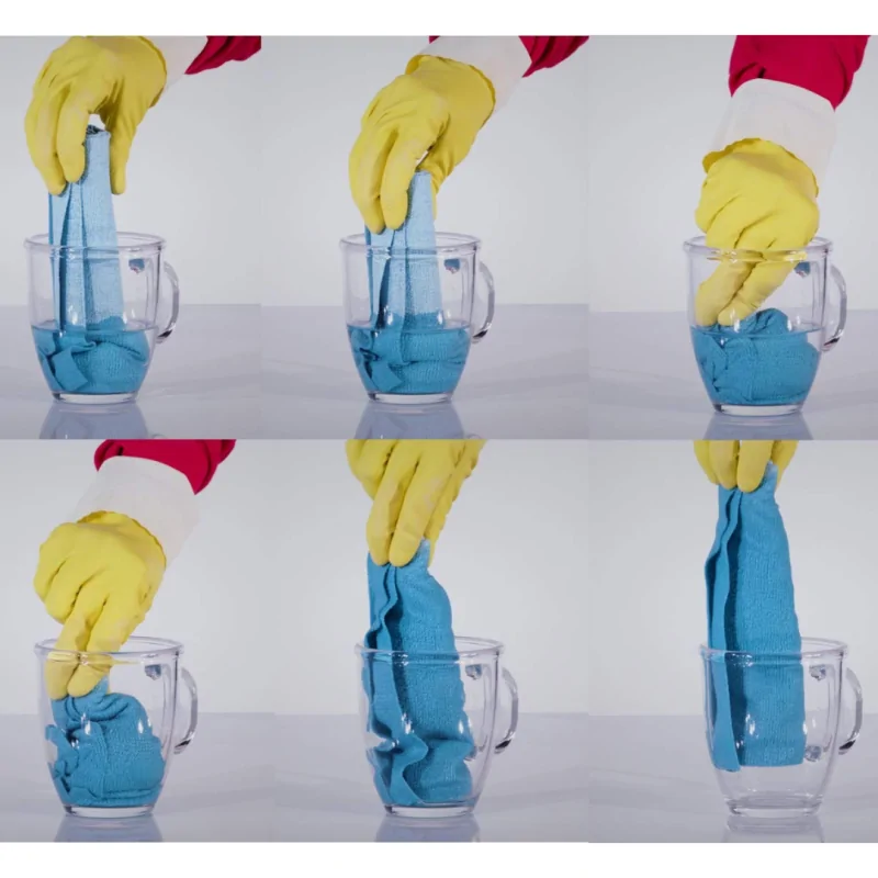 Bayeta Microfibra Limpiacristales 12uds