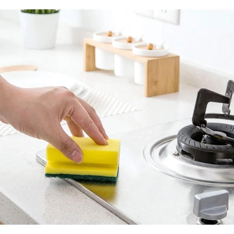 Estropajo con Salvauñas Profesional 6uds