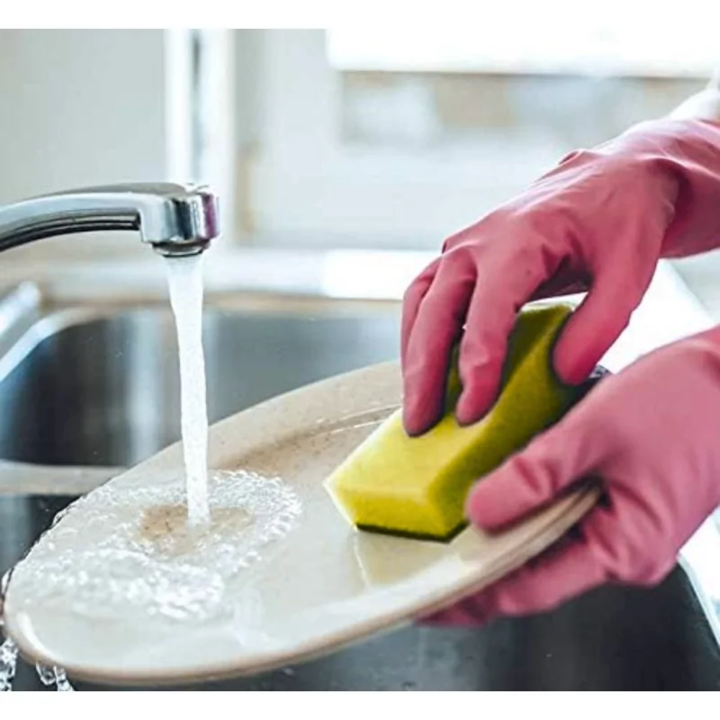 Estropajo con Esponja 6uds