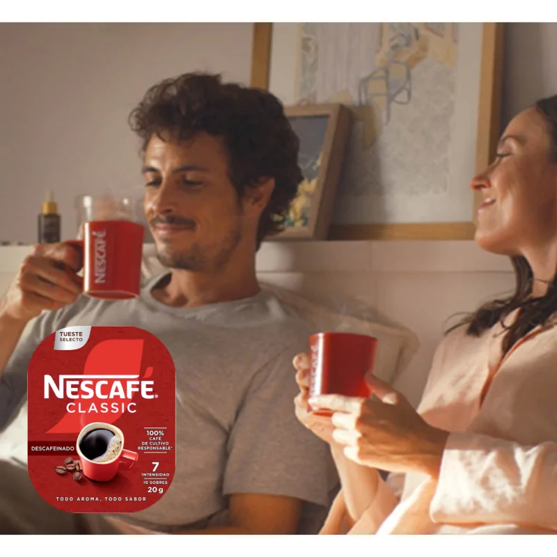 Nescafé Descafeinado Sobre 100uds