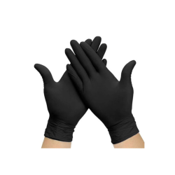 Guantes de Nitrilo Negro 100uds