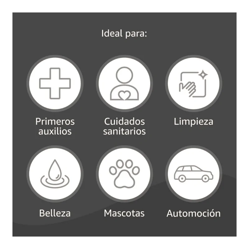 Guantes de Nitrilo Negro 100uds