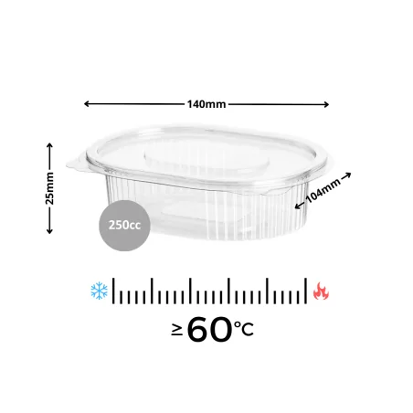 Envase PET 250cc 50uds