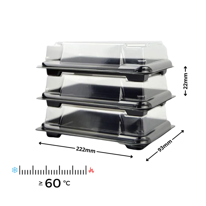 Bandeja Sushi Pequeña 50uds