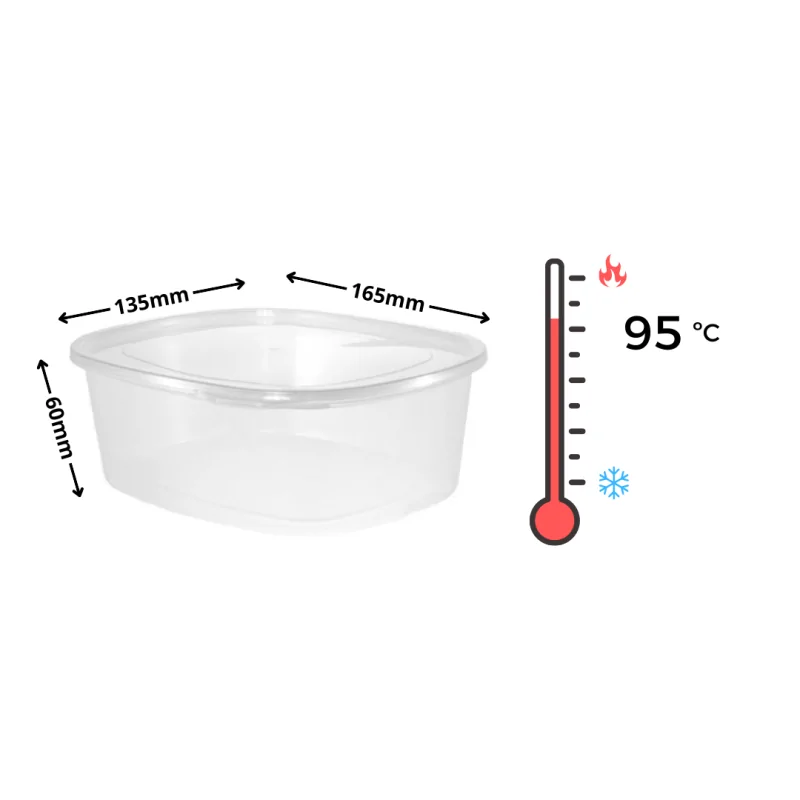 Envase Inyectado 750cc 70uds