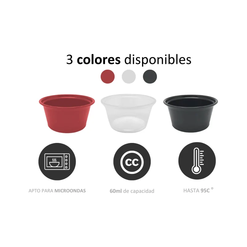 Salsero Negro 100Uds