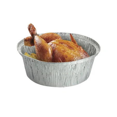 Envase Pollo Grande Aluminio 1.900cc 125uds