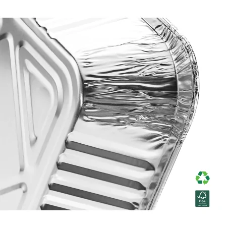 Envase Aluminio 980cc 125uds