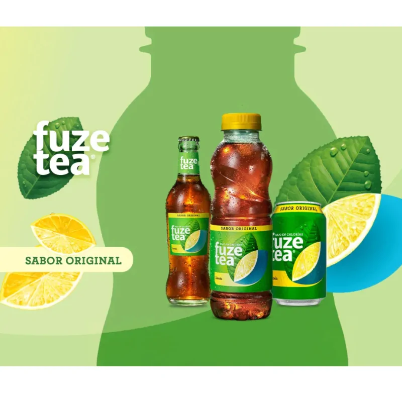 Fuze Tea Limón 300Ml 24 Uds
