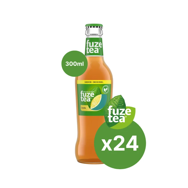 Fuze Tea Limón 300Ml 24 Uds