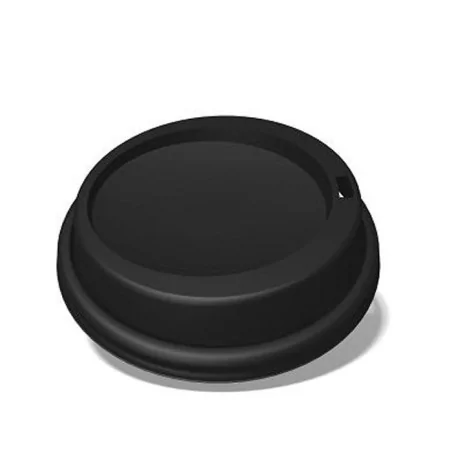 Tapa Vaso De Cartón Negra 8 Onzas 100Uds