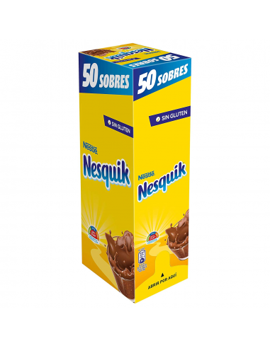 Nesquik Cacao En Polvo Estuche 50Uds