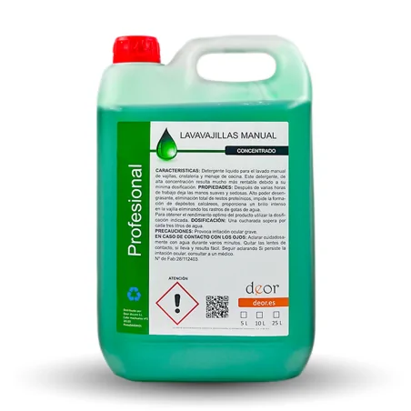 Vajilla Manual Concentrado 5L