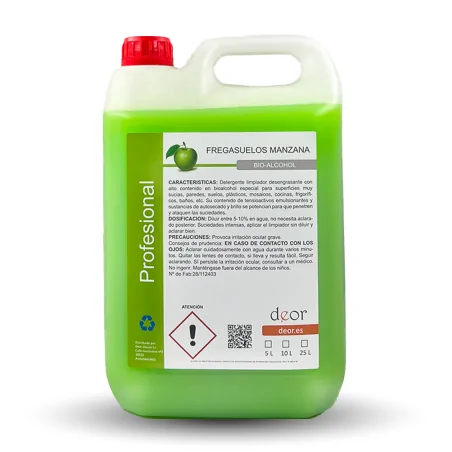 Fregasuelos Bioalcohol Manzana 5L