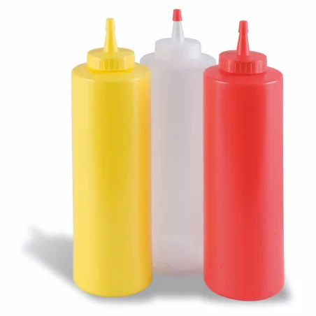 Dispensador salsas a Presión Transparente