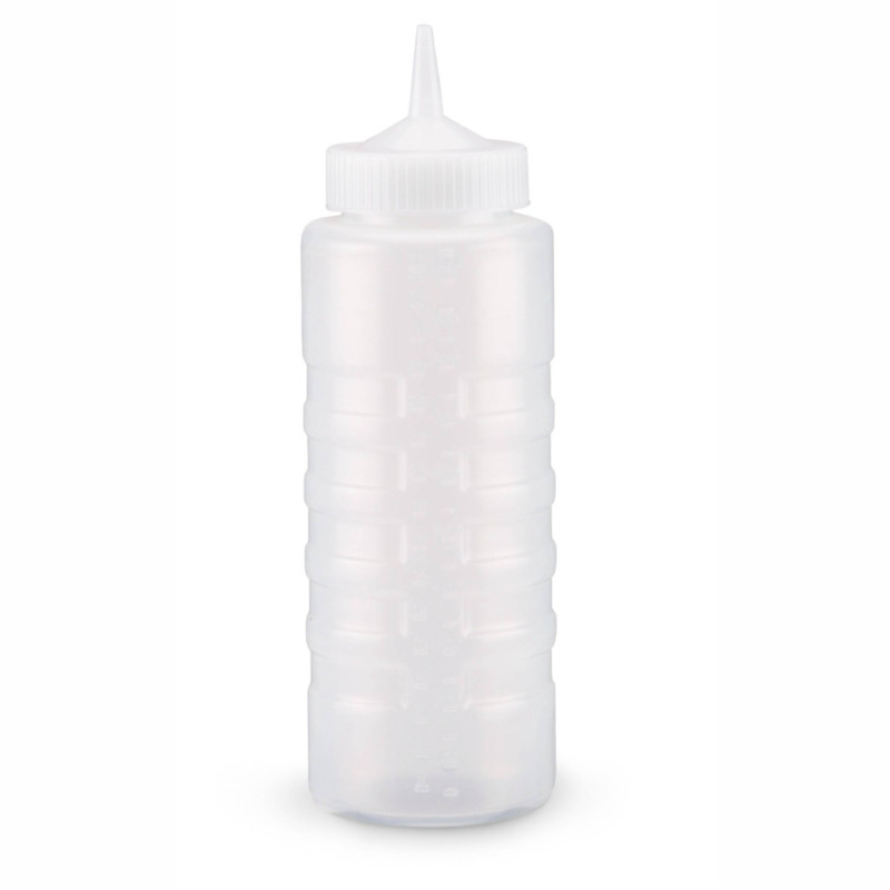 Dispensador Salsa Boca Ancha Transparente