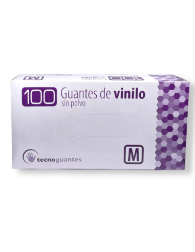 Guantes De Vinilo 100 Uds