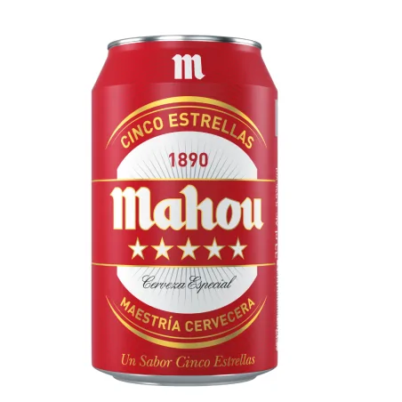 Mahou 5 Estrellas 33Cl 24Uds