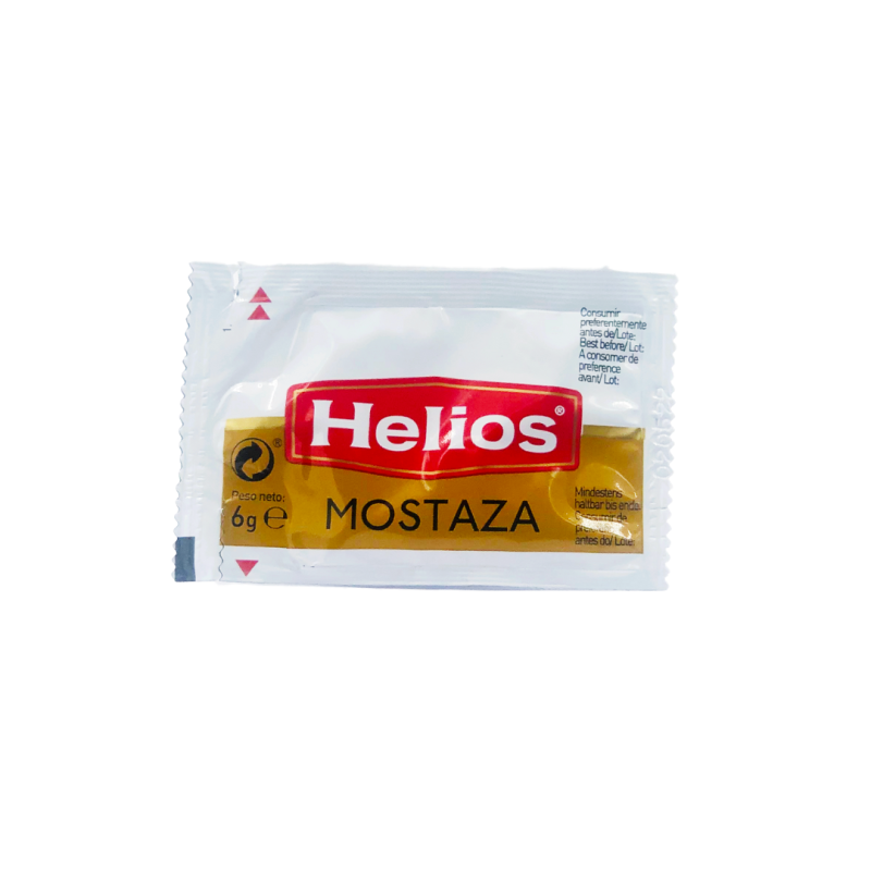 Mostaza Helios 6Gr 100Uds