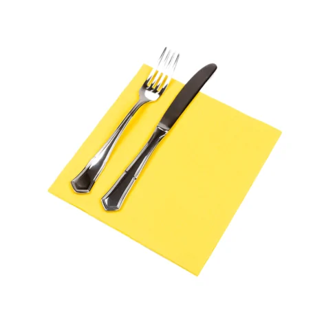 Servilleta Papel 40X40 Amarilla 50Uds