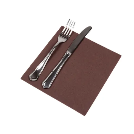 Servilleta Papel 40X40 Chocolate 50Uds