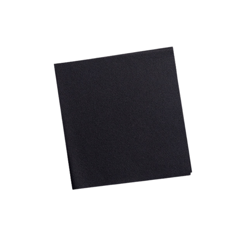 Servilleta Air Laid 40X40 Negro 50Uds