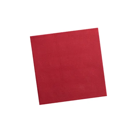 Servilleta Air Laid 40X40 Rojo 50Uds