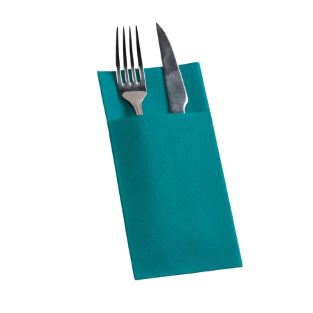 Servilleta Air Laid Kanguro Turquesa 30Uds