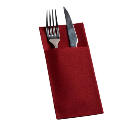 Servilleta Air Laid Kanguro Burdeos 30Uds