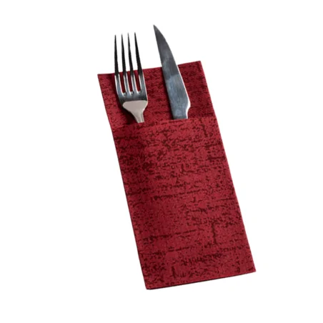 Servilleta Air Laid Kanguro Strauss Rojo 30Uds