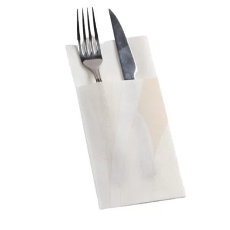 Servilleta Air Laid Kanguro Amber Crema 30Uds