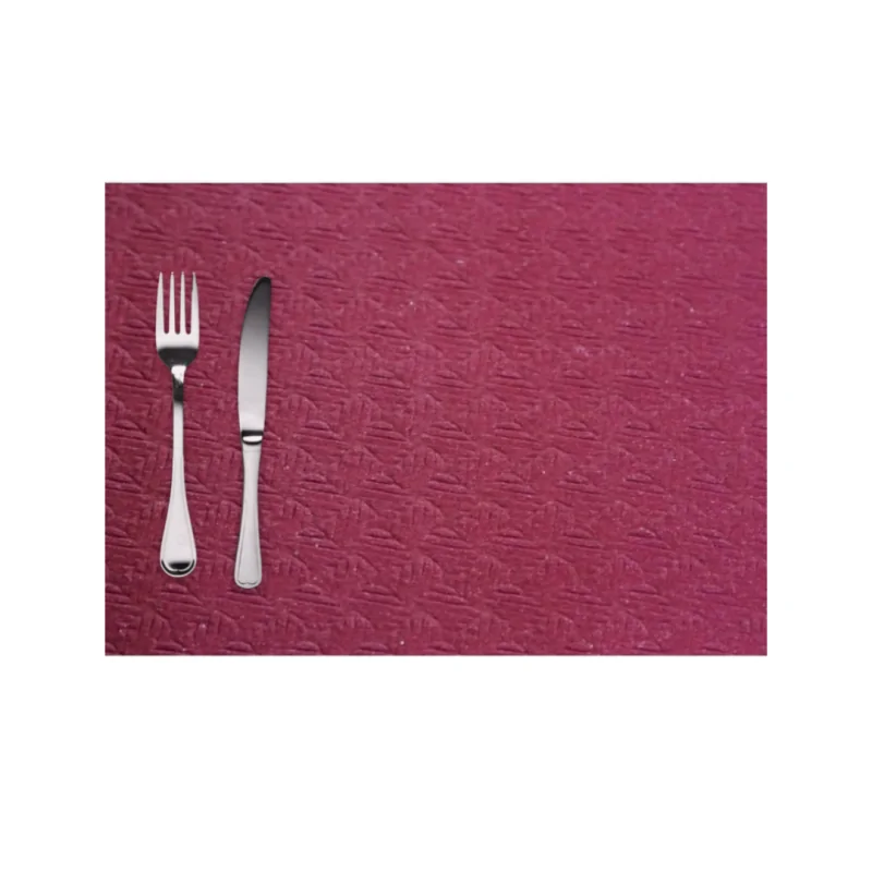 Mantel Papel 30X40 Burdeos 1.000Uds