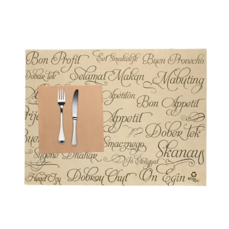 Mantel Papel 30X40 Buen Provecho Eco Nature 500Uds